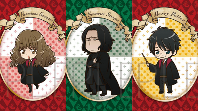 Voici les illustrations officielles style Anime de Harry Potter