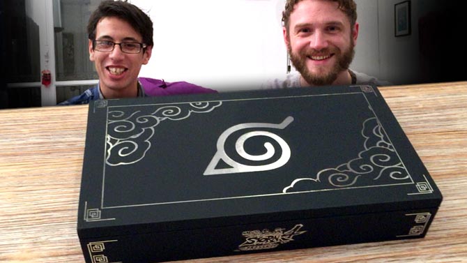 Gameblog Mode d'Emploi : On vous montre le press kit de Naruto Shippuden UNS 4 en vidéo