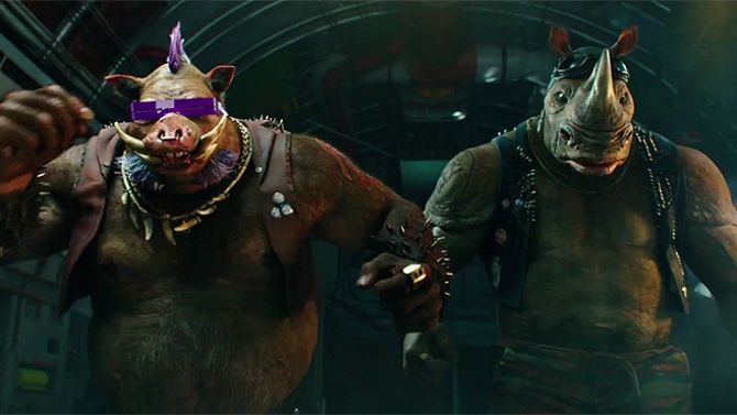 Ninja Turtles 2 : Krang, Bebop, et Rocksteady dans 2 nouveaux teasers vidéo