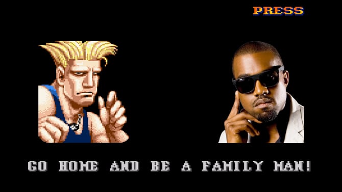 Kanye West a samplé Street Fighter dans son dernier album