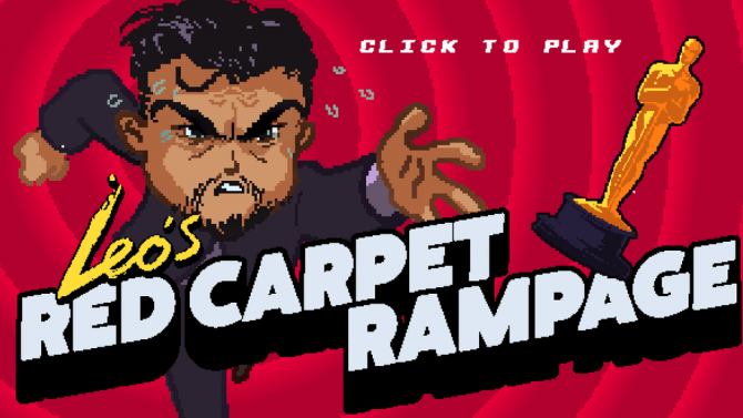 Leonardo DiCaprio court après l'Oscar dans un petit jeu addictif