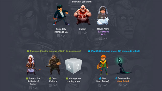 Le nouveau Humble Bundle est là : Outlast, Never Alone, Trine 3, Retro City Rampage...