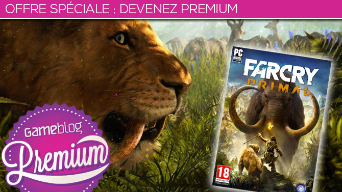 Gameblog Premium : Abonnez-vous 1 an et repartez avec Far Cry Primal