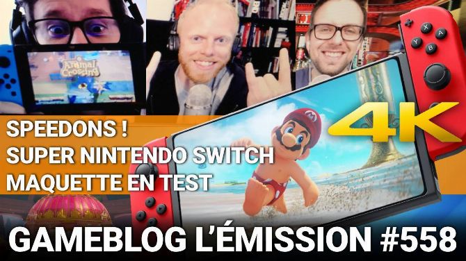 PODCAST 558 : Réflexions autour de la Super Nintendo Switch et Maquette