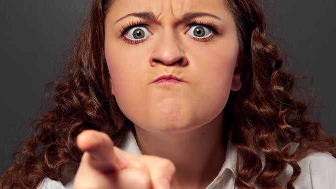 L'image du jour : il ne faut jamais embêter une femme qui joue