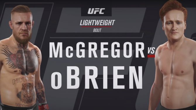 EA Sports UFC 2 : Quand Conan O'Brien entre dans l'octogone