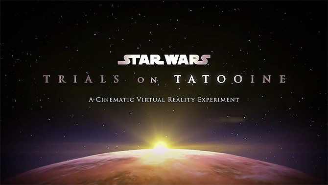 Star Wars : L'expérience en réalité virtuelle dévoilée avant l'heure, premières images