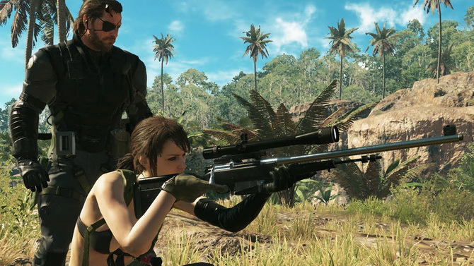 Metal Gear Online : Quiet met son sniper à disposition en vidéo