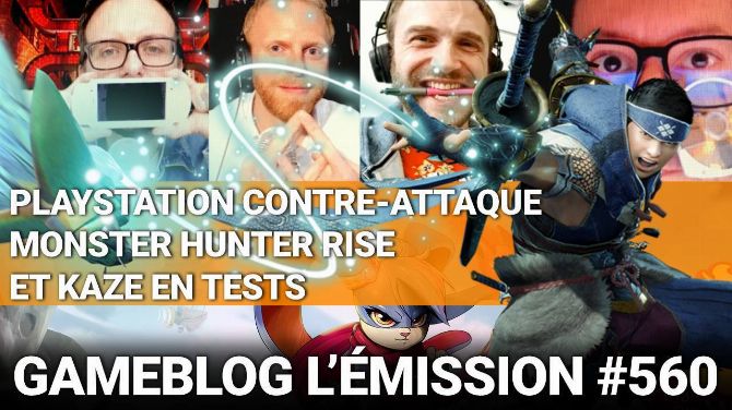 PODCAST 560 : PlayStation contre-attaque, Monster Hunter Rise et Kaze au cas où