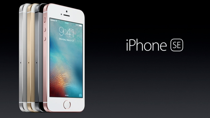 Apple annonce l'iPhone SE : Plus petit, plus puissant et moins cher