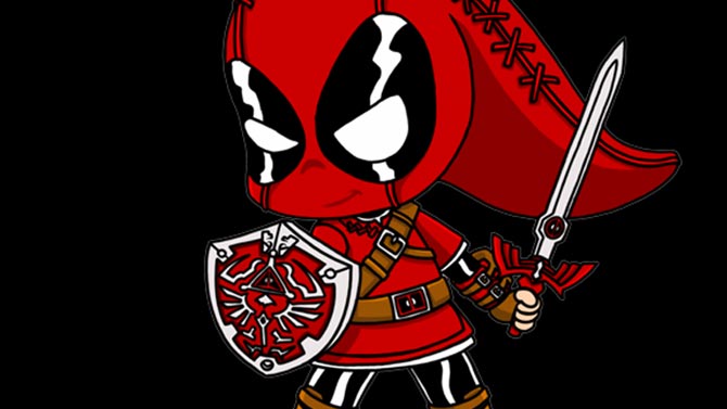 L'image du jour : Un dialogue improbable entre Deadpool et Link