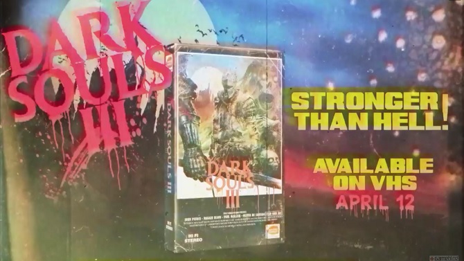 Dark Souls III débarque bientôt en VHS... Pas de Betamax de prévu