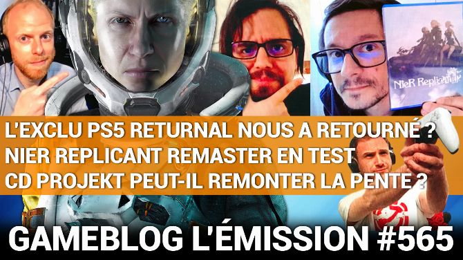 PODCAST 565 : NieR Replicant, Returnal et l'avenir de CD Projekt RED en question