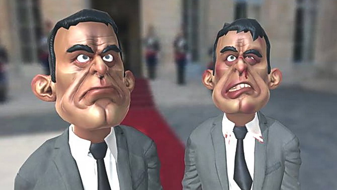 Je t'offre une Valls : giflez Manuel Valls en réalité virtuelle + Leap Motion