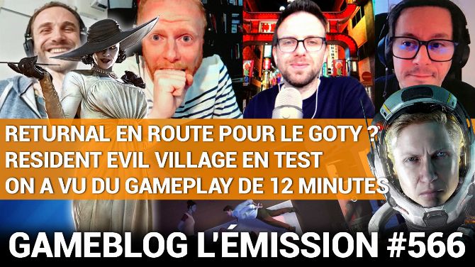 PODCAST 566 : Returnal, Resident Evil Village et 12 minutes, graines de GOTY ?