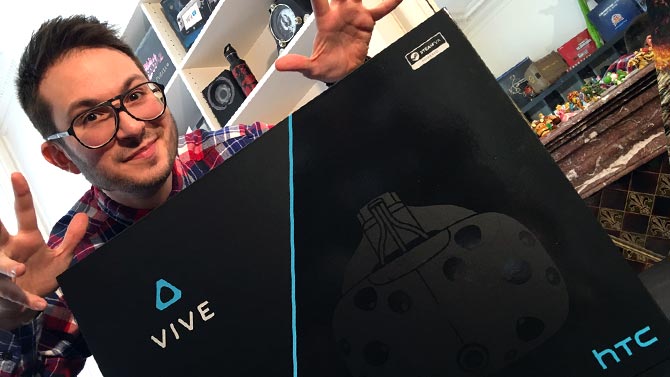 Le HTC Vive est arrivé chez Gameblog ! Unboxing et infos en vidéo