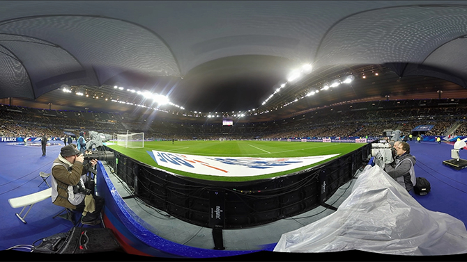 TF1 : Un match de football diffusé en Ultra HD sur des casques de réalité virtuelle