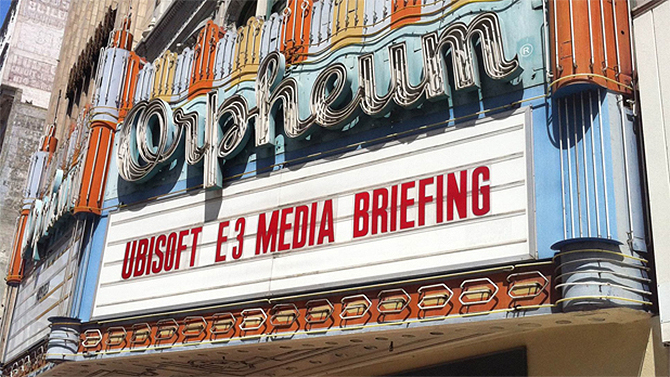 E3 2016 : Ubisoft date sa conférence