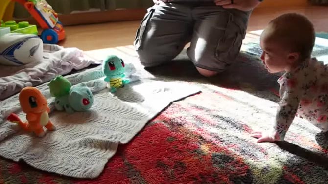 L'image du jour : Un bébé prend sa 1ère décision très importante