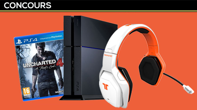 CONCOURS : Gagnez un casque Tritton Katana HD, une PS4 et Uncharted 4