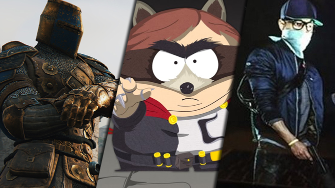 Watch_Dogs 2, South Park, For Honor et un AAA inédit sortiront avant avril 2017 selon Ubisoft