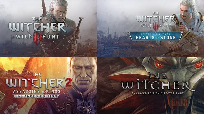 The Witcher : Des soldes monstres pour les jeux de la série sur GOG