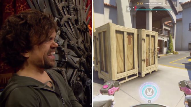 Cersei et Tyrion Lannister jouent à Overwatch chez Conan O'Brien