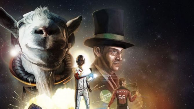 Goat Simulator s'invite dans l'espace, la vidéo délirante du DLC Waste of Space