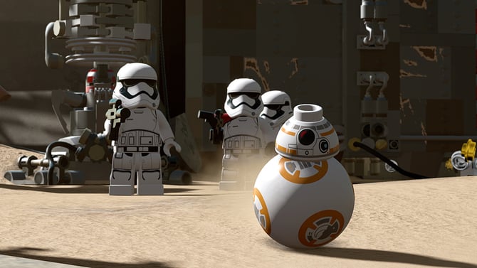 LEGO Star Wars Le Réveil de la Force : Une vidéo pour BB-8
