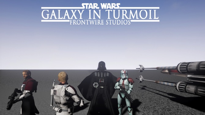 Galaxy in Turmoil : Le Star Wars Battlefront 3 fait par des fans bientôt sur Steam