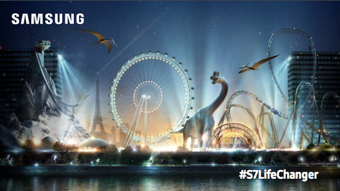 Paris : Le parc d'attractions en réalité virtuelle de Samsung pour ce mois-ci