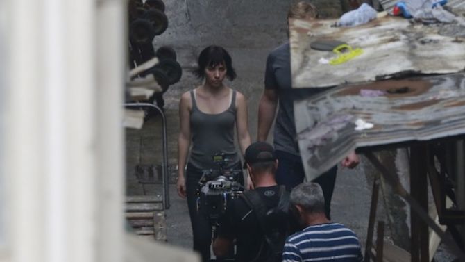 Ghost in the Shell : Premières images de Scarlett Johansson sur le tournage