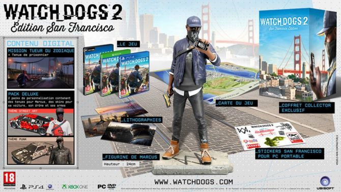 Watch Dogs 2 : Des infos sur l'histoire et les Collectors dévoilés