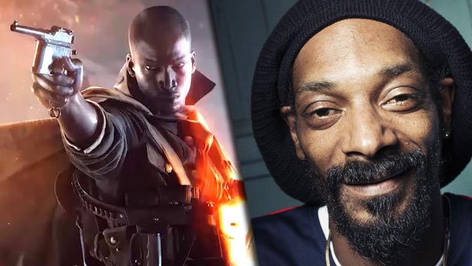E3 2016 : Battlefield 1, Snoop Dogg y joue complètement stone (et ça se voit)