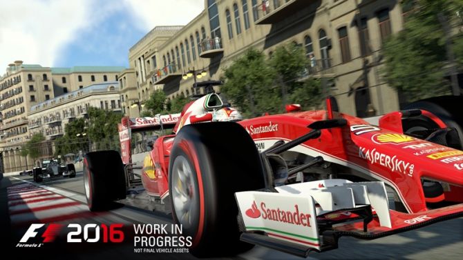 E3 2016 : F1 2016, Ricciardo sur le circuit de Baku et date de sortie dévoilée