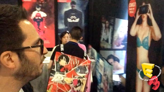 E3 2016 : Le stand Naughty America VR attire du monde, la vidéo