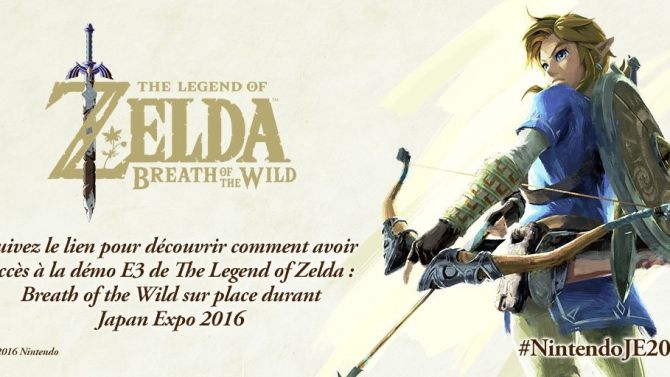 Zelda Breath of the Wild jouable pour certains à Japan Expo 2016 : voici comment
