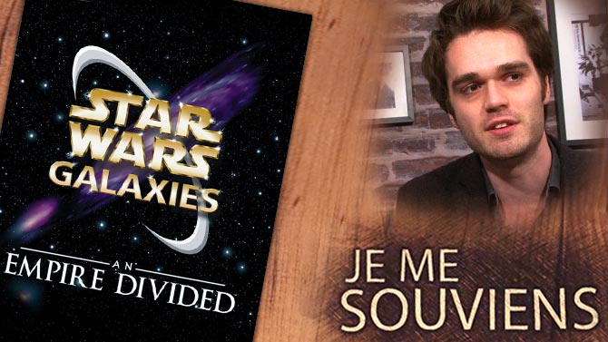 Camille se souvient de Star Wars Galaxies, l'ancien concurrent de World of Warcraft