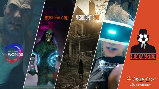 Japan Expo : Resident Evil 7, Final Fantasy XV et Until Dawn jouables sur PlayStation VR