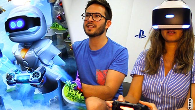 The PlayRoom VR Robot Rescue : Nous avons testé une aventure à la Mario en VR !