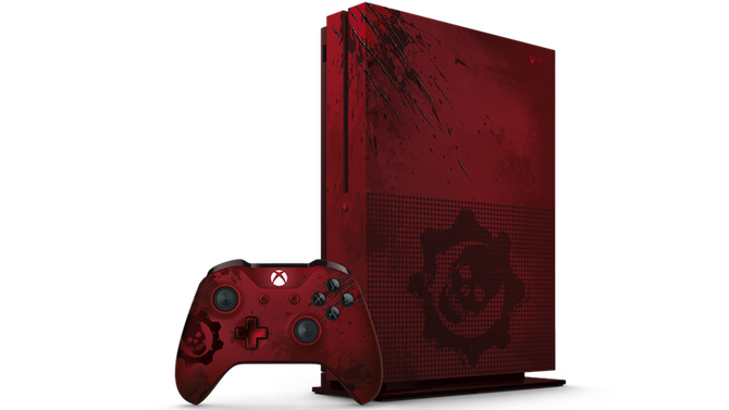 Une Xbox One S Gears of War 4 Collector dévoilée : les images