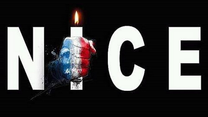 L'image du jour : Pray for Nice