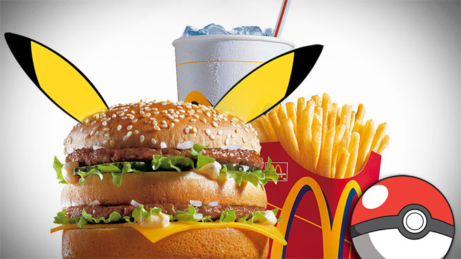 Pokémon GO : Des restaurants McDonald's vont devenir des arènes sponsorisées