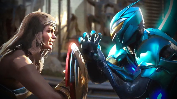 Injustice 2 : Wonder Woman et Blue Beetle dans une nouvelle vidéo de gameplay