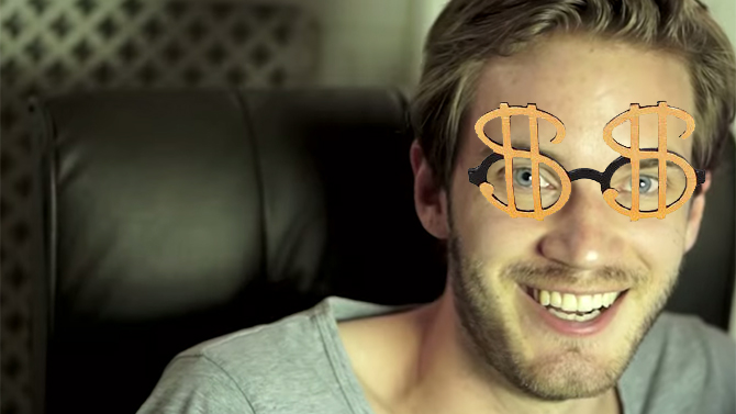 PewDiePie plus riche que jamais : Voici ce qu'il a gagné en 2015