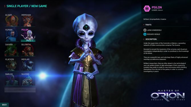 Master of Orion a une date de sortie et c'est pour bientôt