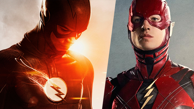 The Flash : Ezra Miller tease la rencontre des versions cinéma et télévision