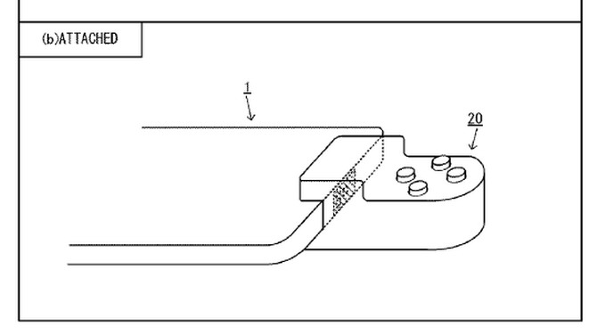 Nintendo NX : Un brevet confirme les manettes détachables ? Les images