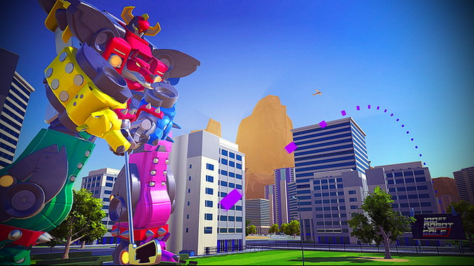 100ft Robot Golf daté sur PS4 (le meilleur jour de l'année)