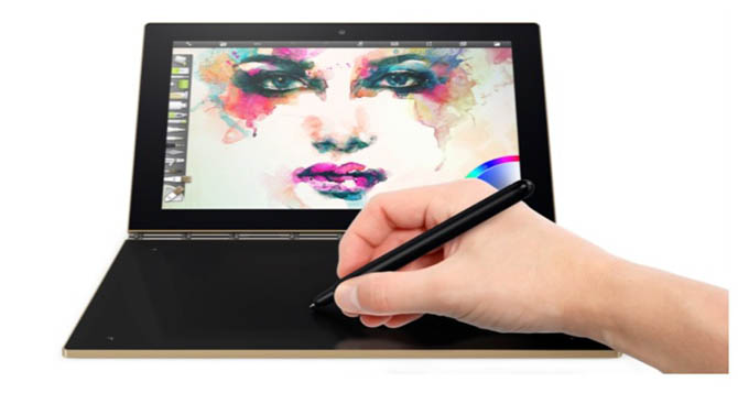 IFA 2016 : Yoga Book, le notebook sans clavier physique de chez Lenovo